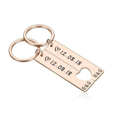 Llavero Personalizado para Parejas - Regalo Romántico Novio Novia - Image 5