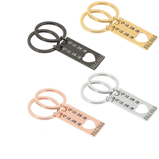 Llavero Personalizado para Parejas - Regalo Romántico Novio Novia - Image 9