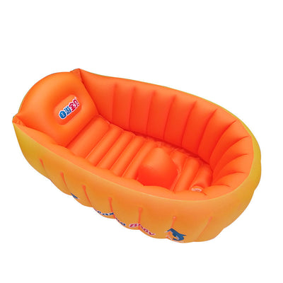 Bañera Inflable Plegable para Bebé con Diseño Floral - Image 6