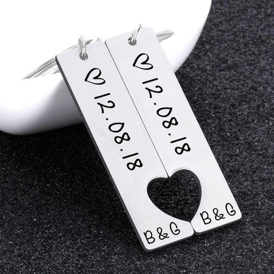 Llavero Personalizado para Parejas - Regalo Romántico Novio Novia - Image 26