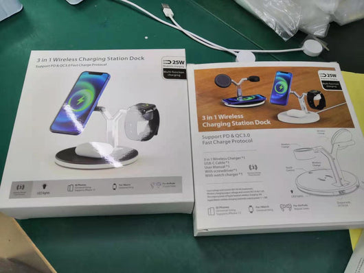Cargador Inalámbrico Magnético 3 en 1 de 15W para Apple MagSafe - Image 30