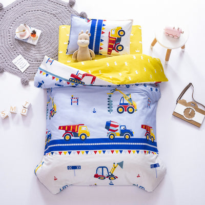 Juego de Edredón Infantil para Guardería - Set de 6 Piezas 100% Algodón con Núcleo Acolchado - Image 14
