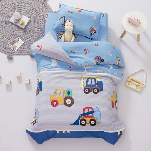 Juego de Edredón Infantil para Guardería - Set de 6 Piezas 100% Algodón con Núcleo Acolchado - Image 10