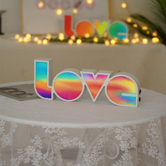 Luces LED Decorativas Letras LOVE para Propuestas y Confesiones - Image 7