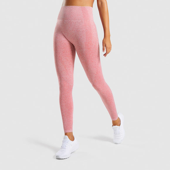 Leggings Jacquard Sin Costuras para Gimnasio