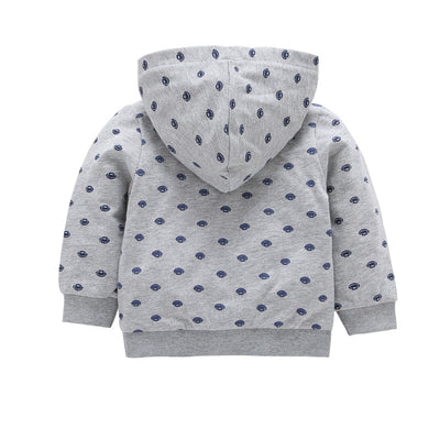 Cardigan Hoodie Casual de Manga Larga para Niños - Image 14