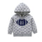Cardigan Hoodie Casual de Manga Larga para Niños