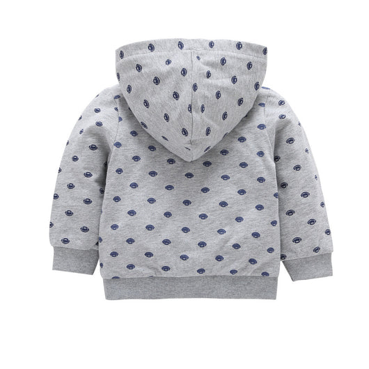 Cardigan Hoodie Casual de Manga Larga para Niños - Image 3