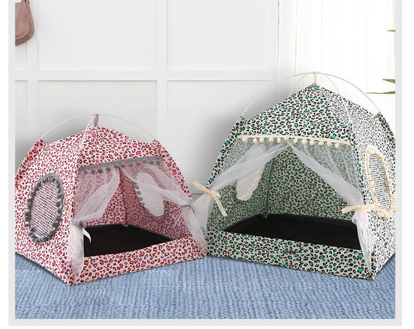 Arenero Portátil para Gatos y Perros con Carpa Desmontable y Lavable
