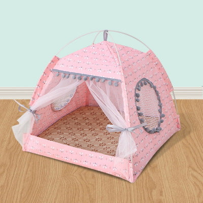 Arenero Portátil para Gatos y Perros con Carpa Desmontable y Lavable - Image 6