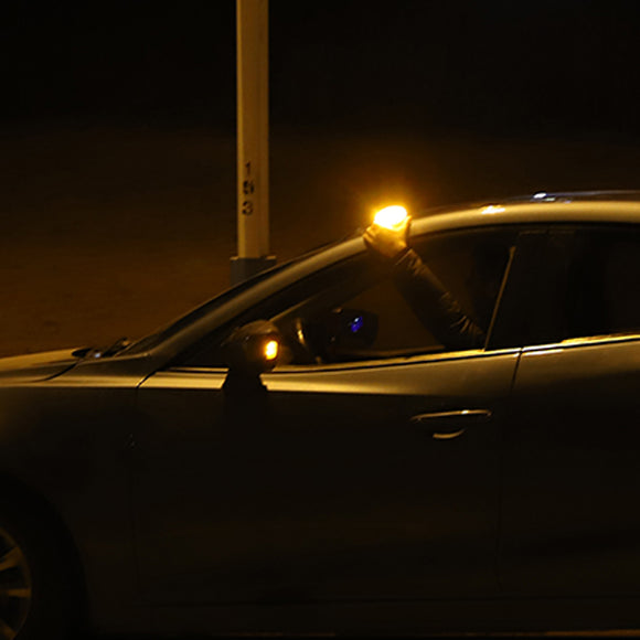 LED Emergency Light with Magnet for Car - Road Safety Signaling