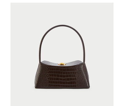 Bolso de Hombro Cocodrilo Francés para Mujer - Image 6