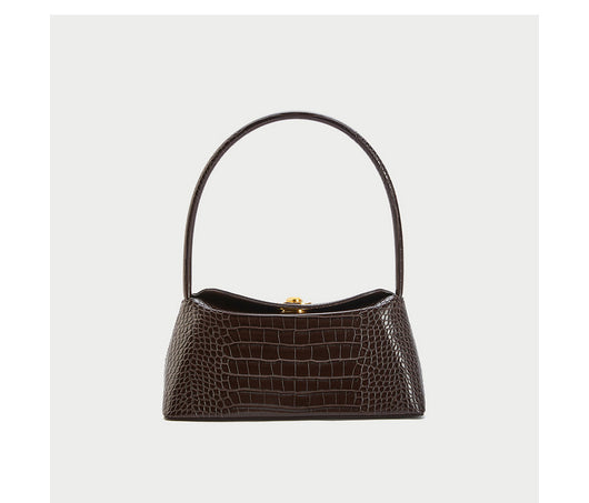 Bolso de Hombro Cocodrilo Francés para Mujer - Image 5