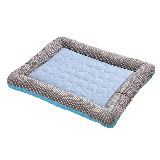 Colchoneta Refrescante para Perros y Gatos - Cama Fresca de Seda de Hielo Azul - Image 7
