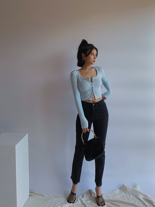 Jeans Ajustados de Cintura Alta con Efecto Reductor - Image 6
