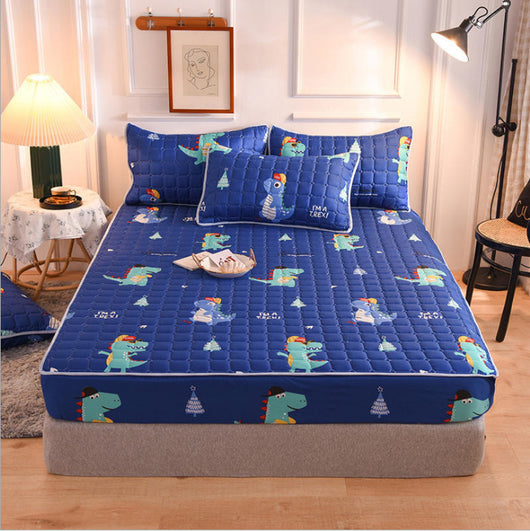 Juego de Sábanas Acolchadas Premium con Funda de Almohada Quilted - Image 24