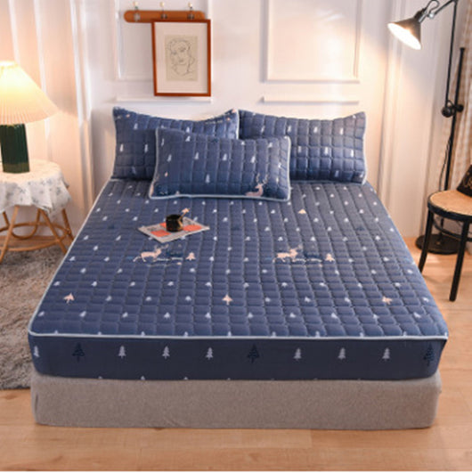 Juego de Sábanas Acolchadas Premium con Funda de Almohada Quilted - Image 26