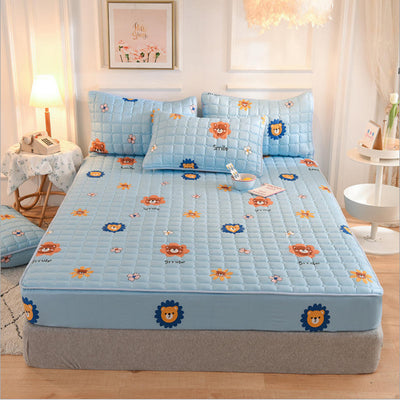 Juego de Sábanas Acolchadas Premium con Funda de Almohada Quilted - Image 3
