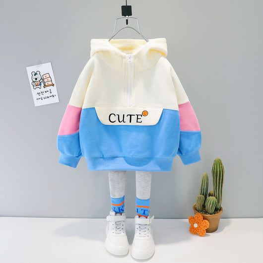 Conjunto Infantil de Dos Piezas Estilo Occidental para Niñas