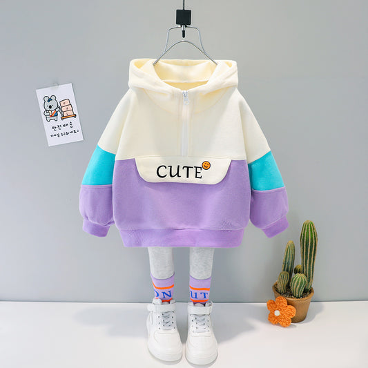 Conjunto Infantil de Dos Piezas Estilo Occidental para Niñas - Image 2