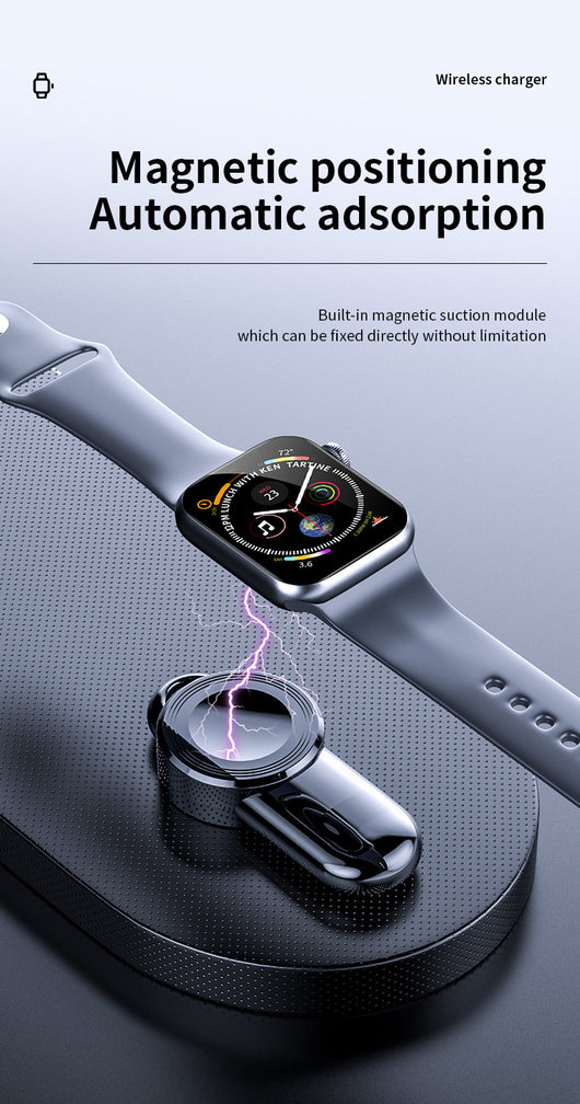 Cargador Inalámbrico USB Portátil para Reloj con Carga Rápida - Image 19