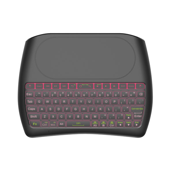 Teclado Inalámbrico Bluetooth D8 Mini Dual Mode con Retroiluminación RGB