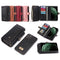 Cartera Magnética Tres Pliegues con Funda Compatible para Apple