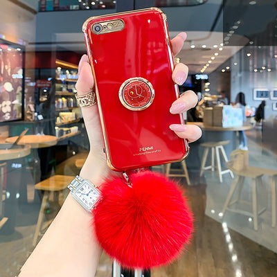 Funda para Celular con Bolas de Peluche - Otoño e Invierno - Image 13