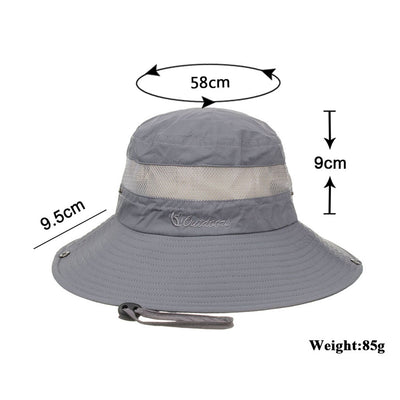 Sombrero Pescador Transpirable Protección Solar UV - Image 9