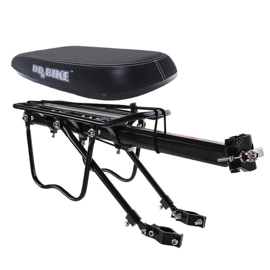 Asiento Trasero Acolchado para Bicicleta de Montaña con Reposapiés - Image 2