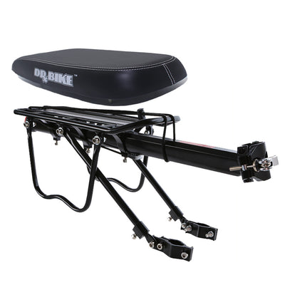 Asiento Trasero Acolchado para Bicicleta de Montaña con Reposapiés - Image 2