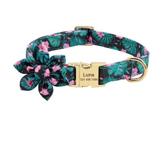 Collar Personalizado para Perro con Placa de Identificación Grabada - Image 6