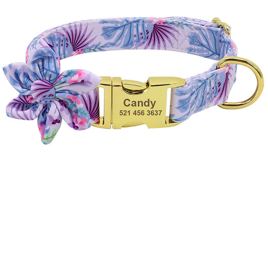 Collar Personalizado para Perro con Placa de Identificación Grabada - Image 16