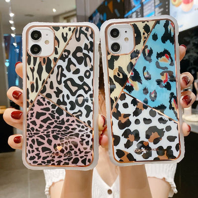 Funda Protectora Leopardo Dorado con Cintura Ajustada para Celular - Image 10