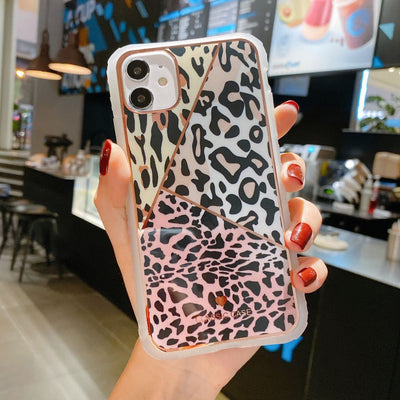 Funda Protectora Leopardo Dorado con Cintura Ajustada para Celular - Image 4