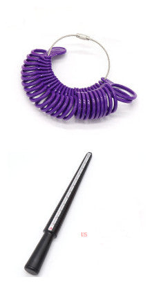 Medidor de Anillos de Plástico - Calibrador Preciso para Tallas - Image 7