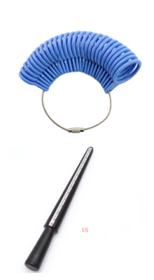 Medidor de Anillos de Plástico - Calibrador Preciso para Tallas - Image 8