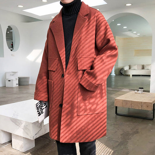 Abrigo de Lana Grueso Casual para Invierno - Image 22