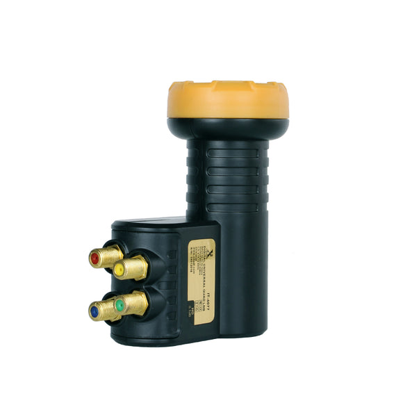LNB Universal de 4 Salidas para TV Satelital de Alta Definición