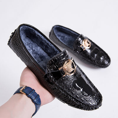 Zapatos Casuales Talla Grande para Hombre con Forro de Terciopelo - Image 6