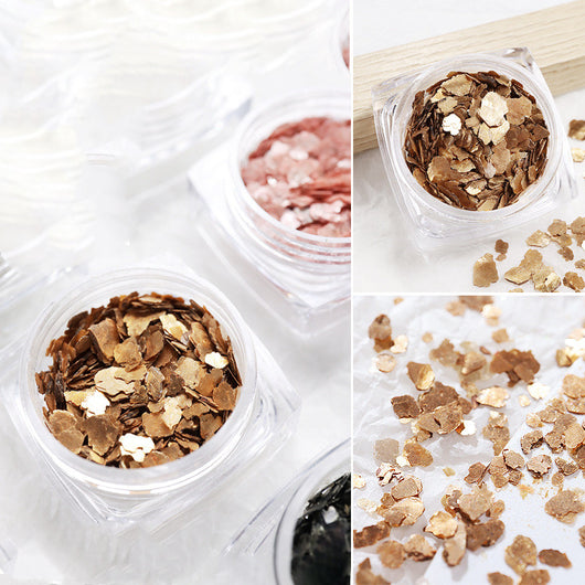 Pasta Decorativa para Uñas con Mica Cobre y Oro Fototerapia - Image 12