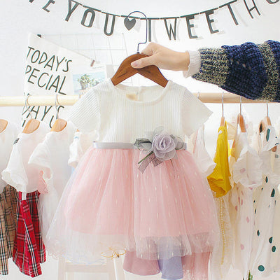 Vestido Princesa Infantil de Verano Estilo Extranjero - Image 4