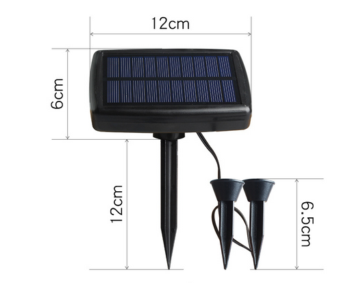 Lámpara Solar para Jardín con Maceta Decorativa - Image 11