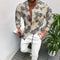 Camisa Suelta de Manga Larga para Hombre - Estilo Literario y Casual