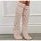 Calcetines de Tejido para Mujer - Medias Cómodas y Cálidas