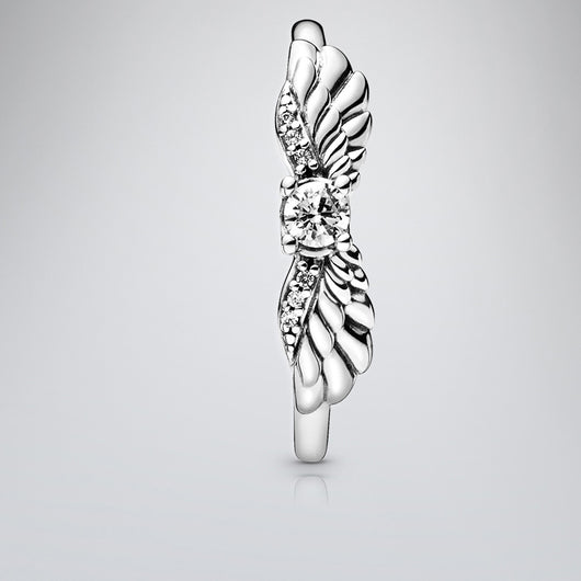 Anillo de Alas de Ángel en Plata Esterlina S925 - Image 4