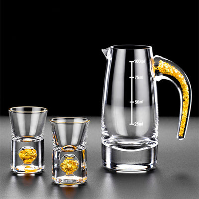 Copa de Vino Blanco Premium con Detalles en Oro - Image 10
