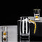 Copa de Vino Blanco Premium con Detalles en Oro