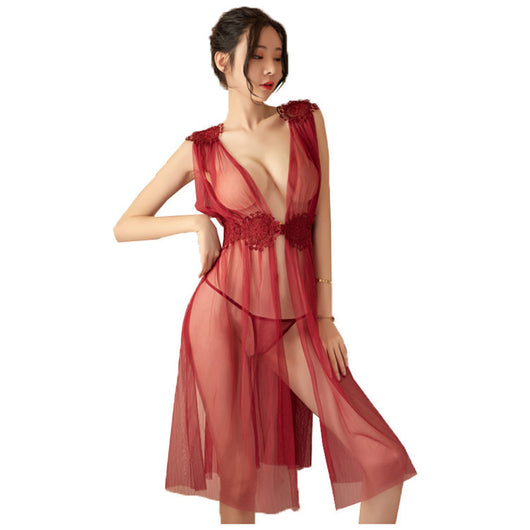 Conjunto de Lencería Transparente Sensual - Image 5