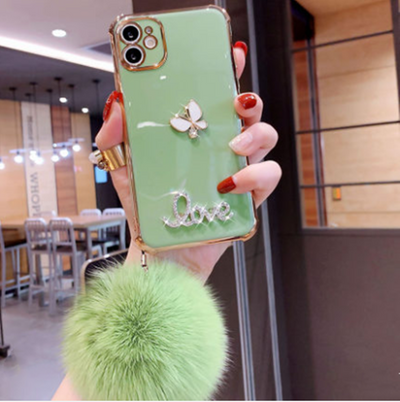 Funda Protectora de Silicona Suave con Bola Antichoque para Teléfono - Image 9